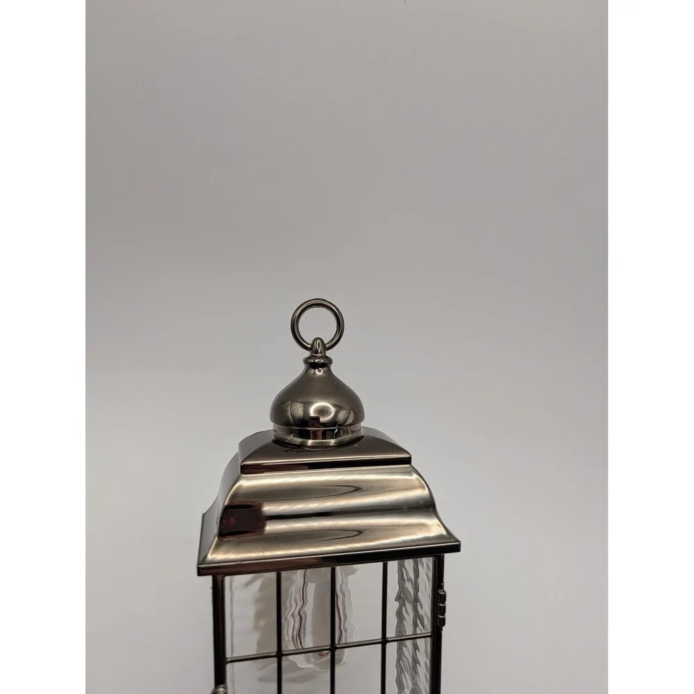 Bath & Body Works Wallflowers Lantern Nightlight Fragrance Plug Silver Works